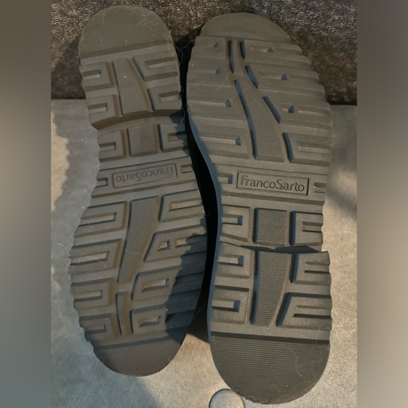 Franco Sarto Black Patent Leather Cassandra Penny Loafers - Picture 7 of 8